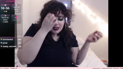 Snapshot of laceyblack42069 chatting on March 3, 8:11 pm Lacey online show from March 3, 8:11 pm