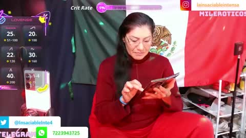 lainsaciableintensa online show from October 3, 2:41 am