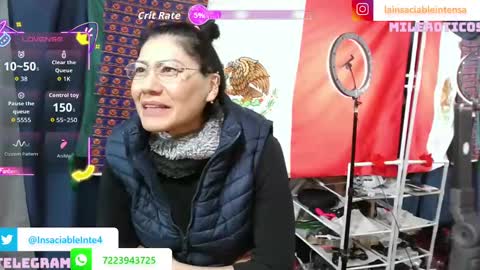lainsaciableintensa online show from October 9, 1:47 am