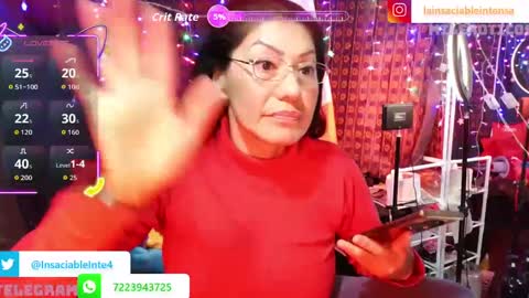 lainsaciableintensa online show from October 12, 1:37 am