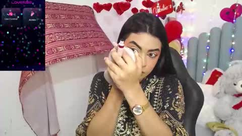 Snapshot of lakshmirani617378 chatting on February 16, 11:50 am Laskhmirani online show from February 16, 11:50 am