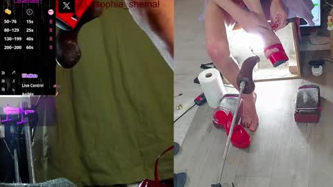 Snapshot of lasophia chatting on December 25, 2:56 pm Sophia online show from December 25, 2:56 pm