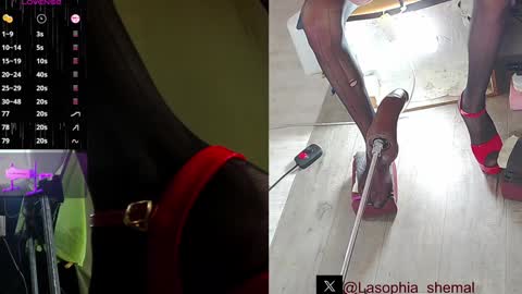 Snapshot of lasophia chatting on January 27, 4:41 am Sophia online show from January 27, 4:41 am