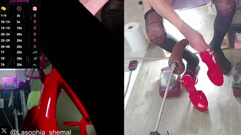 Snapshot of lasophia chatting on February 1, 10:37 am Sophia online show from February 1, 10:37 am