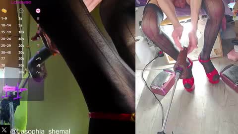 Snapshot of lasophia chatting on February 15, 10:44 am Sophia online show from February 15, 10:44 am