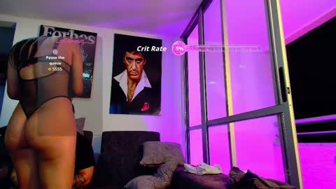 Snapshot of latin_couple77 chatting on November 11, 5:40 am Sara y Andy online show from November 11, 5:40 am