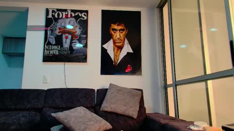 Snapshot of latin_couple77 chatting on November 15, 12:30 am Sara y Andy online show from November 15, 12:30 am