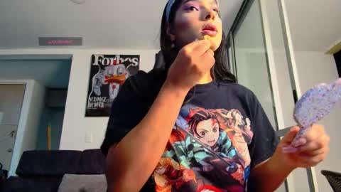 Snapshot of latin_couple77 chatting on November 26, 12:11 am Sara y Andy online show from November 26, 12:11 am