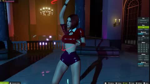 Snapshot of latina_french chatting on October 4, 3:21 pm leidy online show from October 4, 3:21 pm