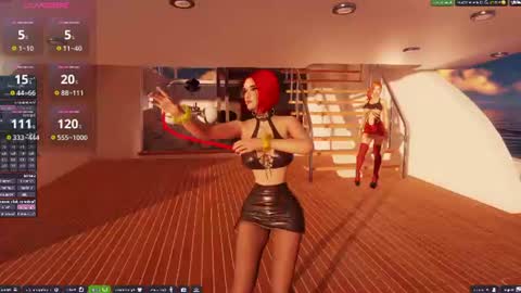 Snapshot of latina_french chatting on July 4, 6:36 pm leidy online show from July 4, 6:36 pm