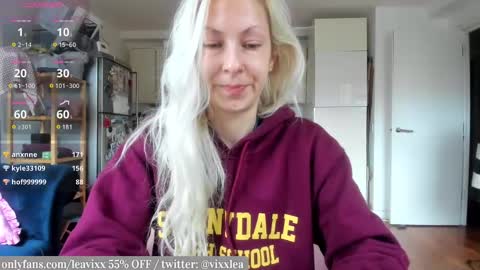 LeaVixx online show from March 1, 11:34 am