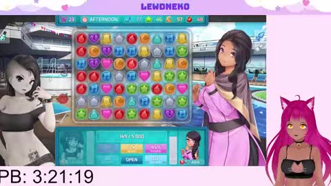 Snapshot of lewdnekonya chatting on January 21, 4:21 am Nemu Konishi online show from January 21, 4:21 am