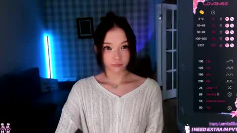 Snapshot of lialilia chatting on January 10, 8:05 am lialilia online show from January 10, 8:05 am