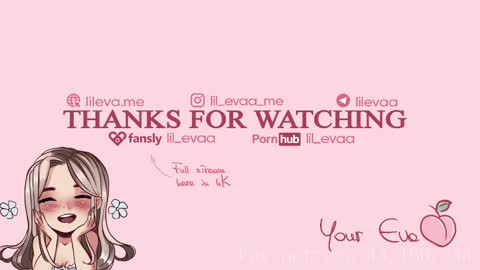 Snapshot of lil_eva chatting on February 15, 8:01 pm All my link in bio sign up to support me online show from February 15, 8:01 pm