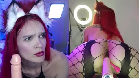 Snapshot of lilithqueen1 chatting on December 6, 6:50 pm La pelirroja online show from December 6, 6:50 pm