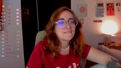 Snapshot of linda_giggle chatting on January 8, 1:11 am Giggles online show from January 8, 1:11 am