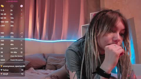 Snapshot of lisanelsona chatting on January 30, 6:24 am Hello our names are Kate and Alice this is our first day here. online show from January 30, 6:24 am