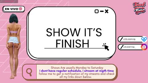 Snapshot of little_effy18_ chatting on July 5, 4:19 am Little Effy online show from July 5, 4:19 am