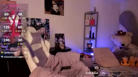 Snapshot of lolaa_bunnyy chatting on October 11, 8:35 am Lola Bunny online show from October 11, 8:35 am