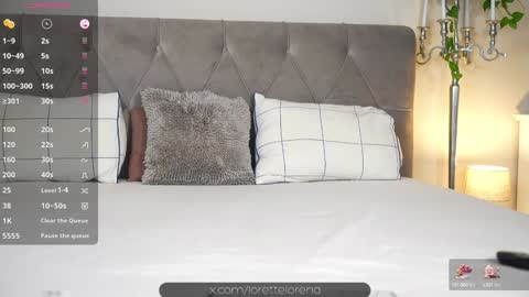 LoretteLorena online show from December 21, 8:00 pm