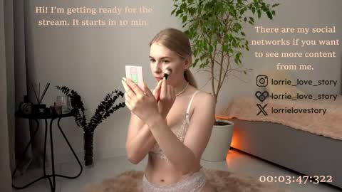 Lorrie online show from March 9, 11:58 am