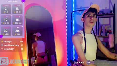 Snapshot of luca_frost chatting on November 8, 10:59 am Luca online show from November 8, 10:59 am