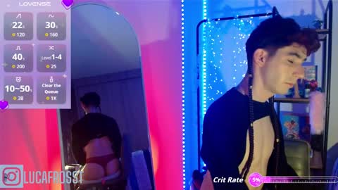 Snapshot of luca_frost chatting on November 9, 4:22 am Luca online show from November 9, 4:22 am