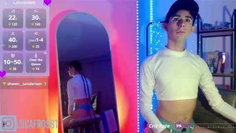 Snapshot of luca_frost chatting on November 10, 11:20 am Luca online show from November 10, 11:20 am