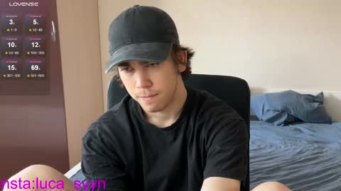 Snapshot of luca_syn chatting on October 4, 6:55 am Luca S online show from October 4, 6:55 am