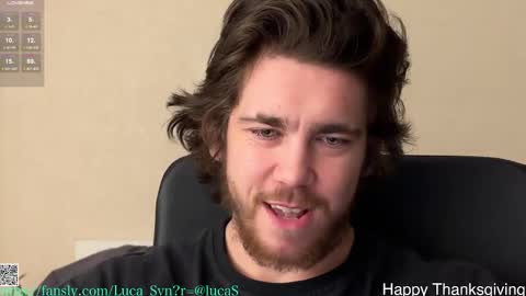 Snapshot of luca_syn chatting on November 27, 6:32 pm Luca S online show from November 27, 6:32 pm