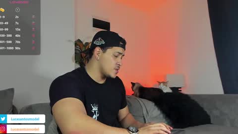 LUCA SANTOS online show from January 20, 5:15 am