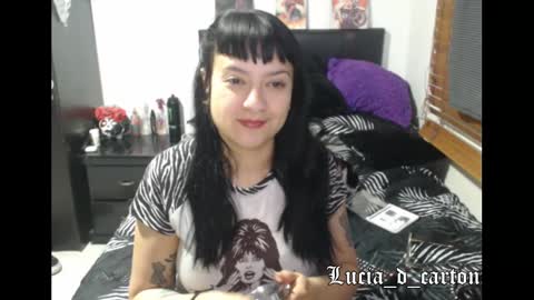 Snapshot of lucia_d_carton chatting on March 8, 4:34 am Lulu DCarton online show from March 8, 4:34 am