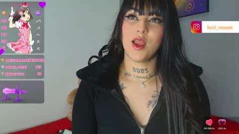 Snapshot of luciarousse chatting on April 6, 4:46 am Lucia online show from April 6, 4:46 am