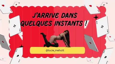 Lucie hot follow me on  online show from March 5, 7:27 pm