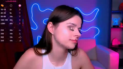 Snapshot of luckybabymeow chatting on February 23, 8:28 pm Mila Sweetheart online show from February 23, 8:28 pm