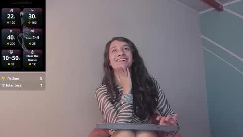 Snapshot of lucy_bluesea chatting on October 19, 12:22 am Lucy Herrera online show from October 19, 12:22 am