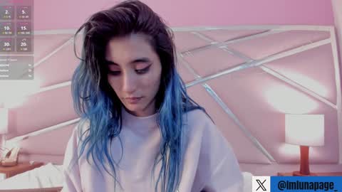 Luna Page online show from January 20, 12:25 am
