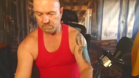 Snapshot of manlyprisonguy2 chatting on July 12, 6:32 pm Manly online show from July 12, 6:32 pm