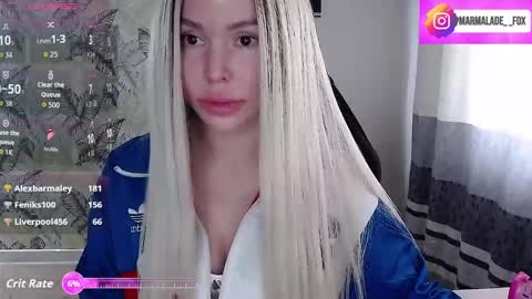 Snapshot of marmalade_fox chatting on November 8, 6:13 am Marmalade Fox online show from November 8, 6:13 am