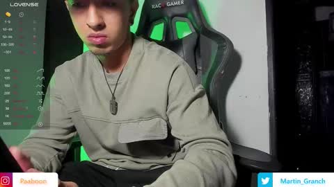 Snapshot of martin_granch chatting on October 20, 3:18 am Martin Granch online show from October 20, 3:18 am