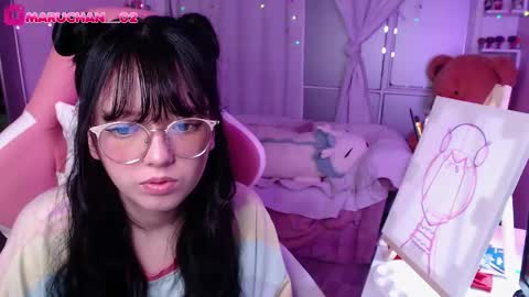 Snapshot of maru_chan_ chatting on January 6, 12:59 am INSTAGRAM Maruchan 02 online show from January 6, 12:59 am