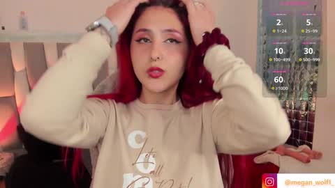  Megan  Online 1200am To 600 am Colombian time online show from December 12, 6:25 am