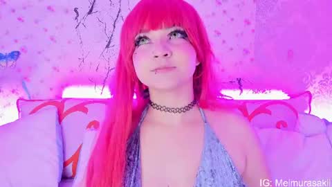 Snapshot of meimurasaki86 chatting on July 12, 12:12 am meimurasakii online show from July 12, 12:12 am
