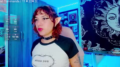 Snapshot of mel_dahlia chatting on January 13, 3:45 am Melissa - - Please help me to reach 100 thumbs up online show from January 13, 3:45 am