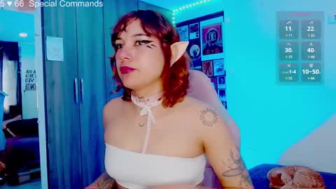 Snapshot of mel_dahlia chatting on January 20, 5:16 pm Melissa - - Please help me to reach 100 thumbs up online show from January 20, 5:16 pm