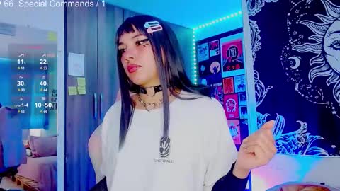 Snapshot of mel_dahlia chatting on February 1, 4:22 pm Melissa - - Please help me to reach 100 thumbs up online show from February 1, 4:22 pm