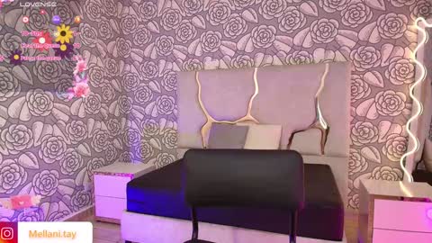 Snapshot of mellani_tay chatting on February 8, 9:03 am Mellani  online show from February 8, 9:03 am