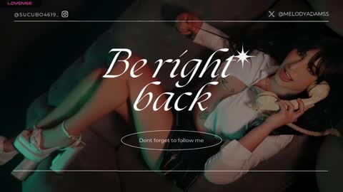 Snapshot of melodyadamss chatting on January 6, 12:16 am Melody or Val online show from January 6, 12:16 am