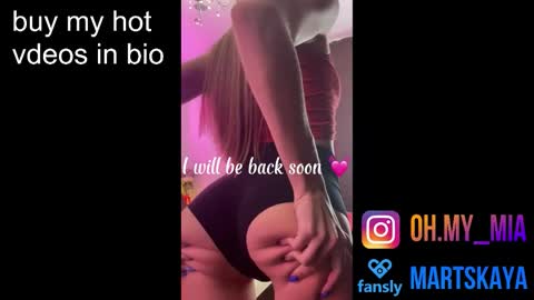 Mia Martskaya online show from October 27, 9:24 am