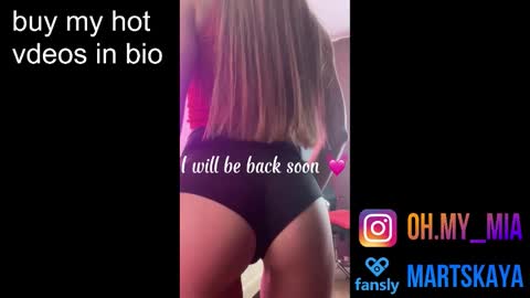 Snapshot of mia4sin chatting on January 12, 7:13 am Mia Martskaya online show from January 12, 7:13 am